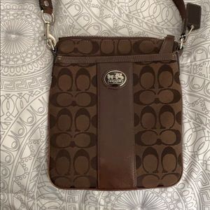 Brown Coach Crossbody Bag